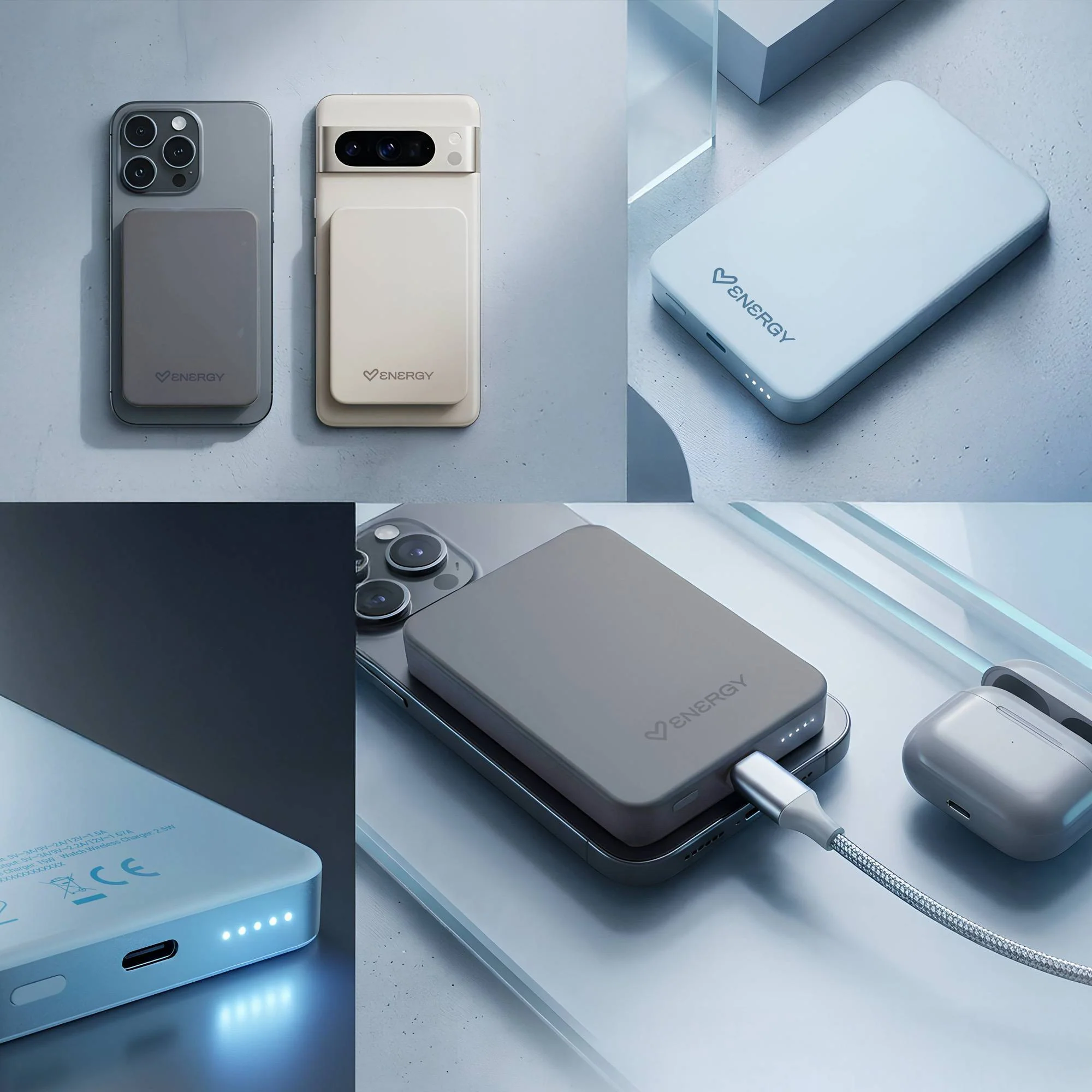 Magnetic Powerbank 10000 mAh - Bateria Portatil - Image 10
